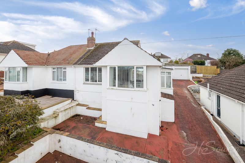 3 bed semi-detached house for sale in Highland Road, Torquay TQ2, £340,000
