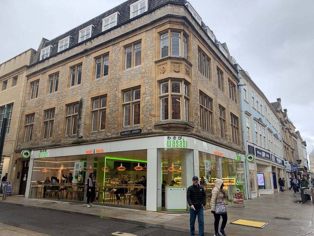 Office to let in Cornmarket Street, Oxford OX1, £38,090 pa