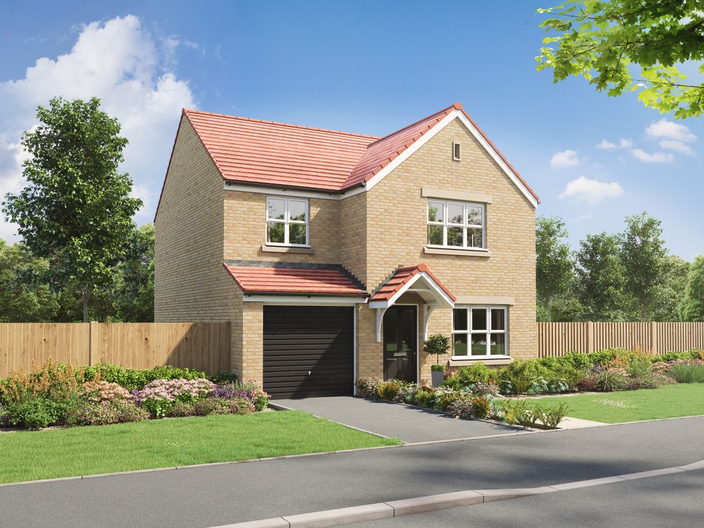 New home, 4 bed detached house for sale in "The Rivington" at Whittle Road, Holdingham, Sleaford NG34, £278,000