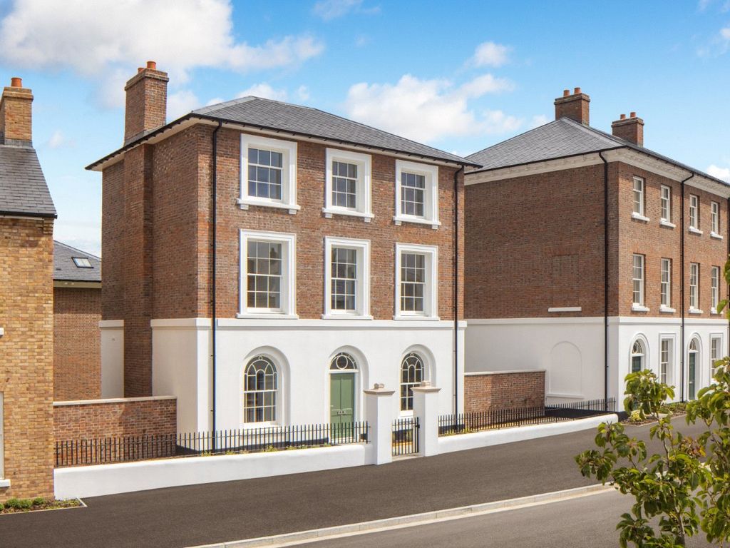New home, 4 bed detached house for sale in 449 Halstock Place, 15 Halstock Street, Poundbury, Dorchester DT1, £875,000