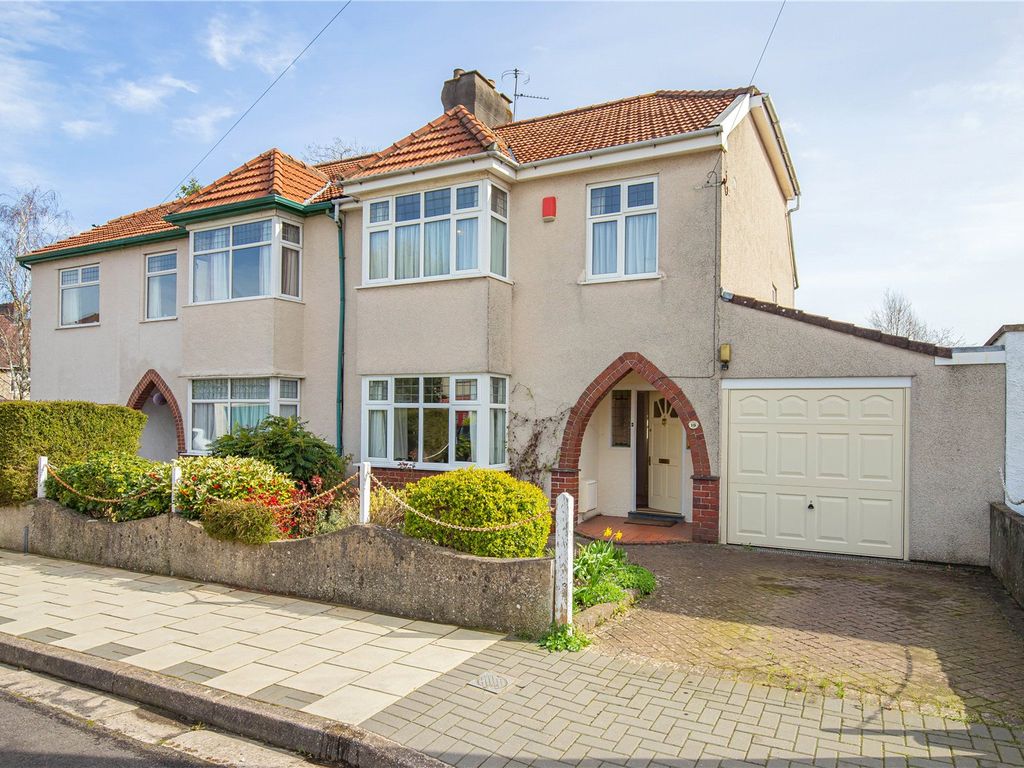 3 bed semi-detached house for sale in Walliscote Road, Bristol BS9, £675,000