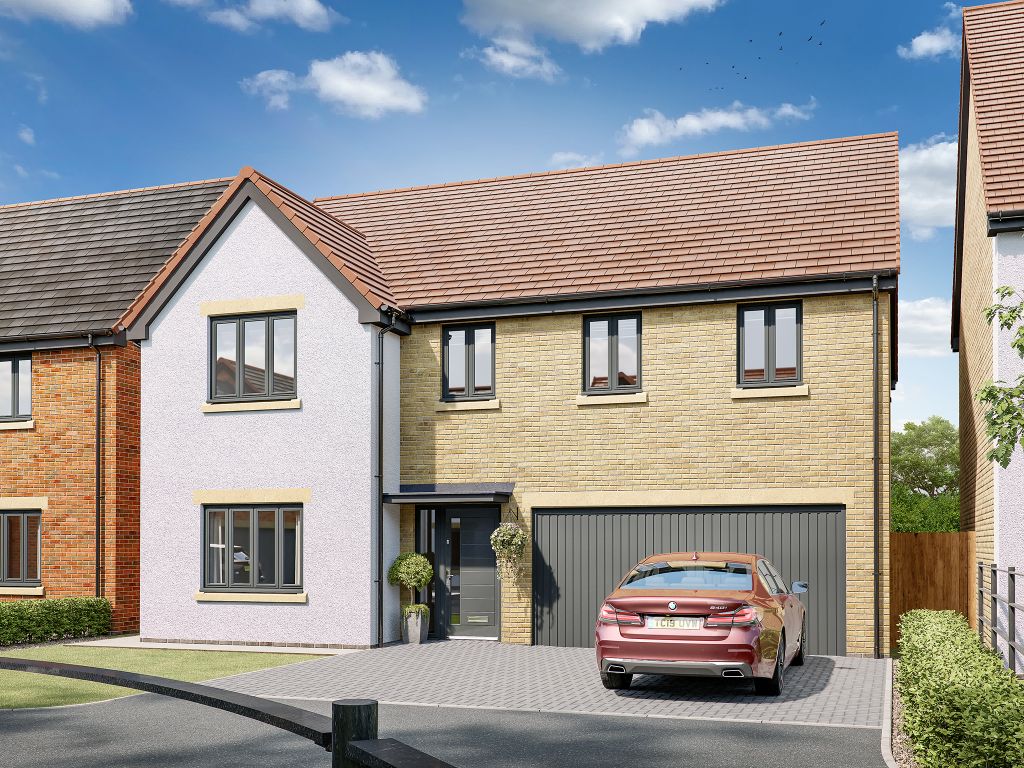 New home, 5 bed detached house for sale in "The Broadhaven" at Lipwood Way, Wynyard, Billingham TS22, £451,950