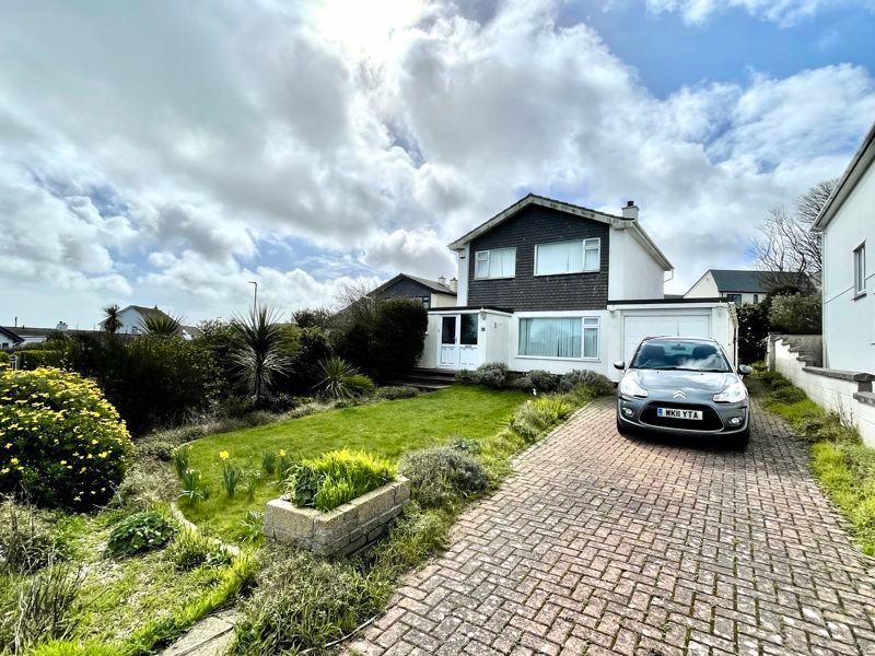 3 bed detached house for sale in Menhyr Drive, Carbis Bay, St. Ives TR26, £600,000