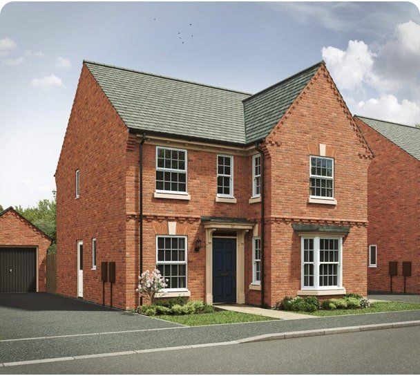 New home, 4 bed detached house for sale in Plot 333, The Bolsover, Wellington Place, Market Harborough LE16, £489,995