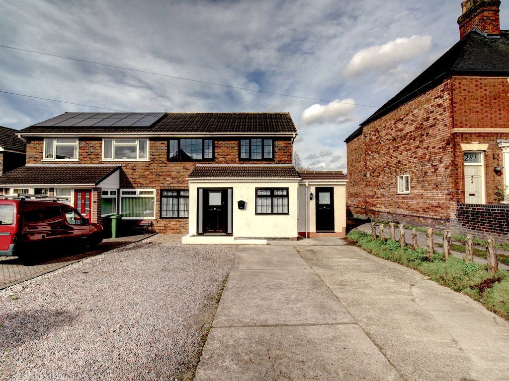 4 bed semi-detached house for sale in Glascote Road, Glascote, Tamworth B77, £375,000