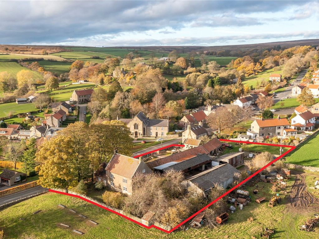 Land for sale in Stainton Hall Farm & Development, Danby, Whitby, North Yorkshire YO21, £900,000