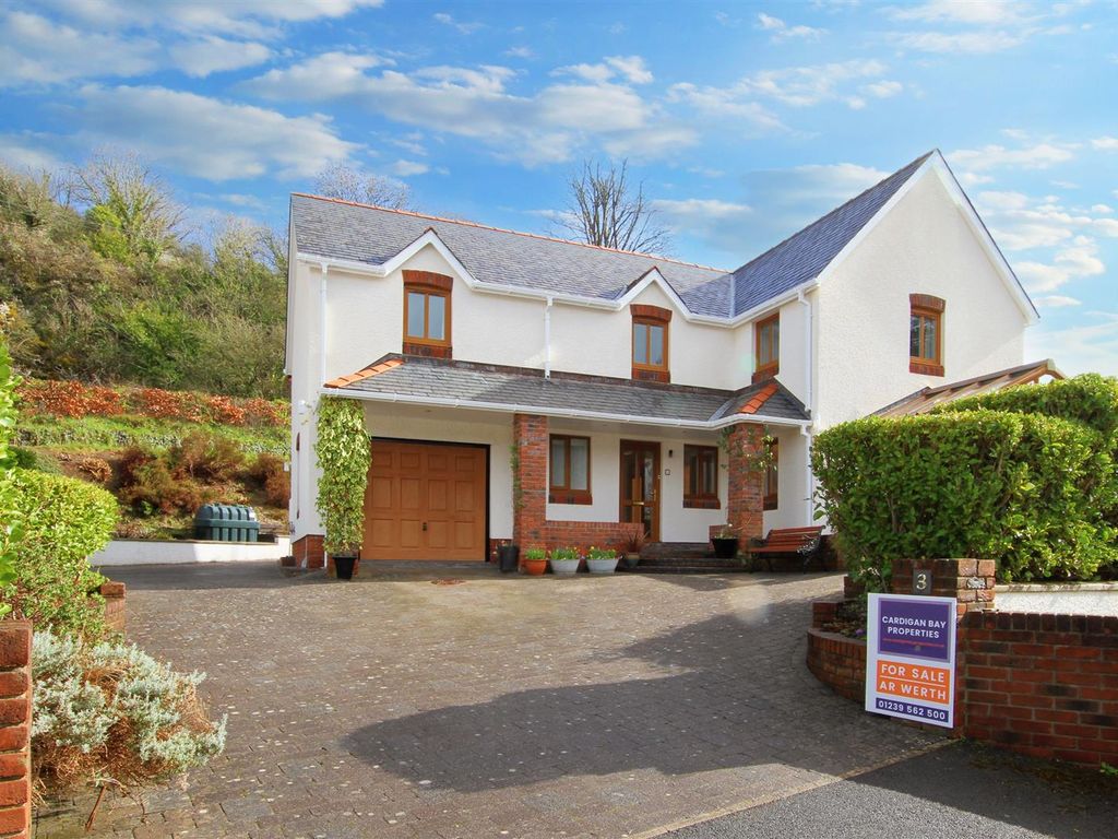 4 bed detached house for sale in Ravenscroft, Tresaith, Cardigan SA43, £550,000