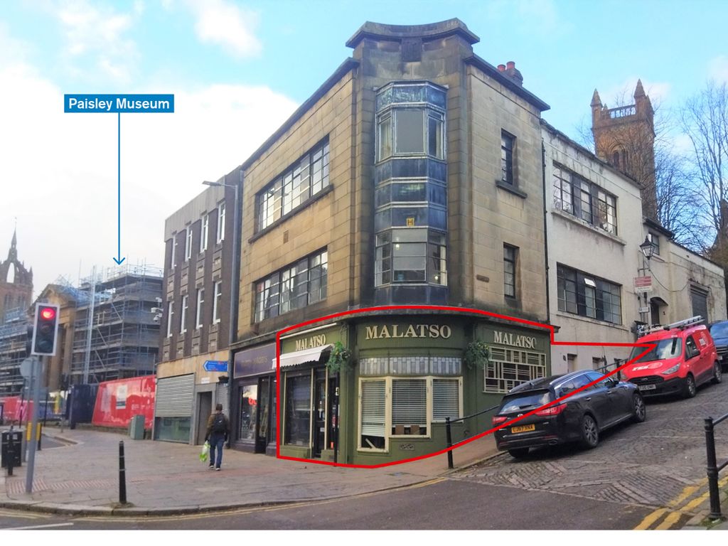Retail premises to let in High Street, Paisley PA1, £12,000 pa