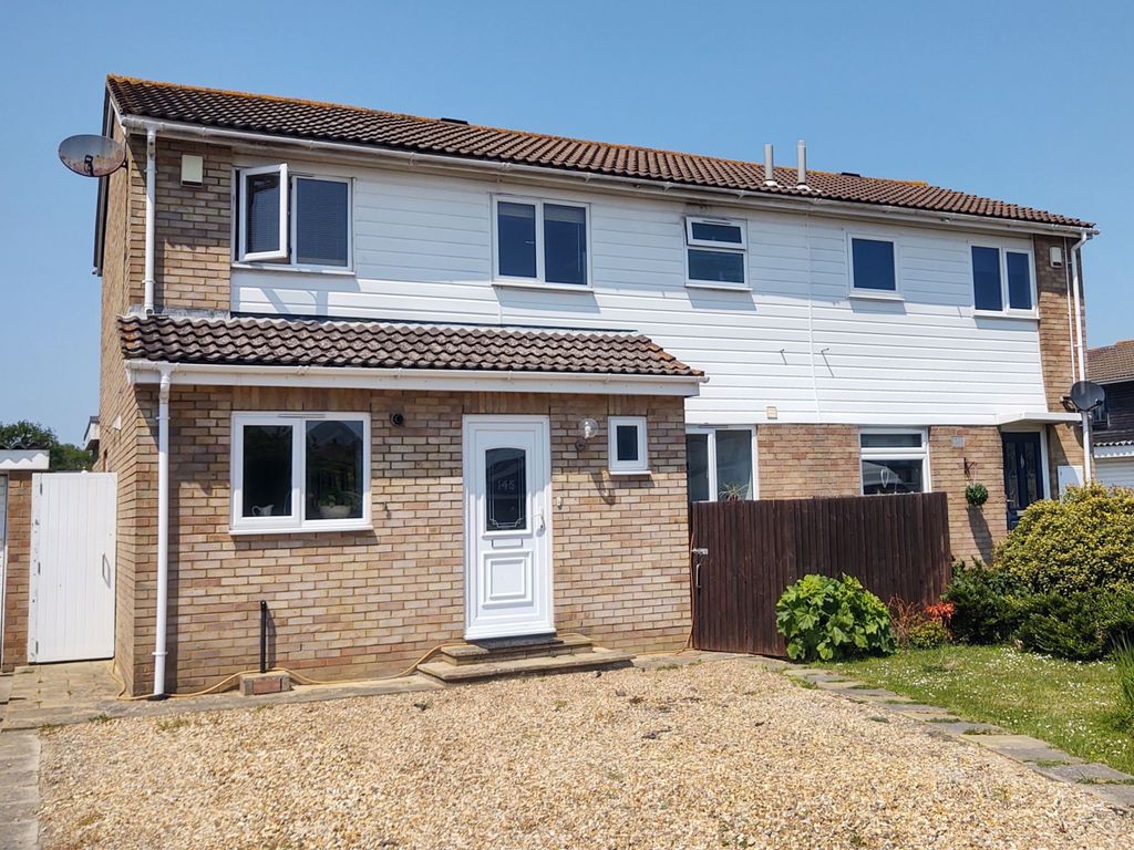 3 bed semi-detached house for sale in Bridgemere Road, Eastbourne BN22, £359,000