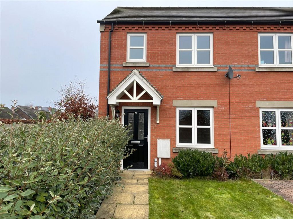 2 bed semi-detached house to rent in Thurgaton Way, Newton, Alfreton, Derbyshire DE55, £800 pcm