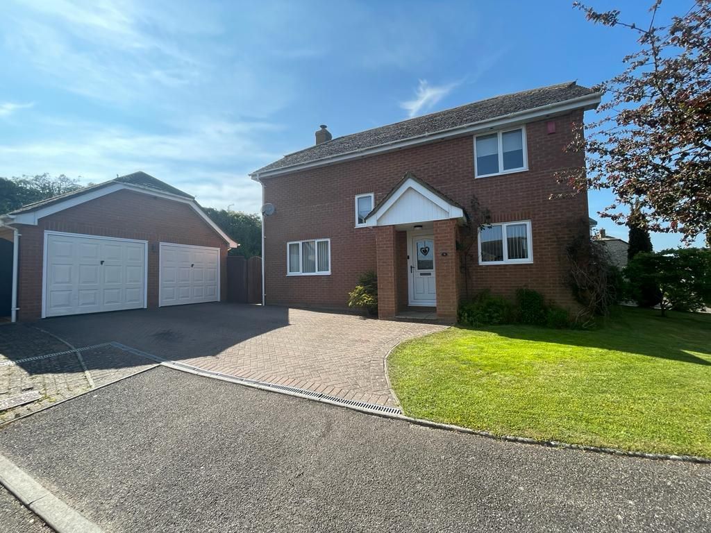 4 bed detached house for sale in Staples Meadow, Tatworth, Chard TA20, £350,000
