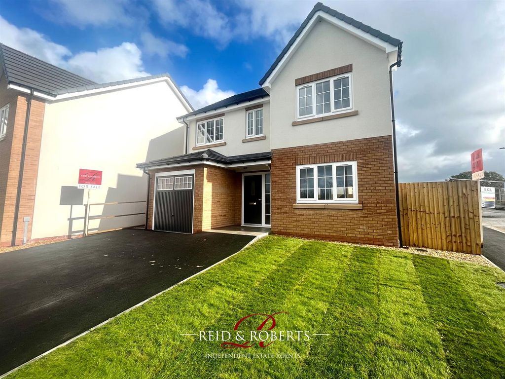 4 bed detached house for sale in Summerhill Farm, Caerwys, Mold CH7, £365,000