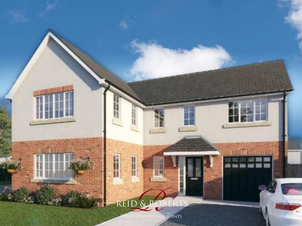 4 bed detached house for sale in Summerhill Farm, Caerwys, Mold CH7, £400,000