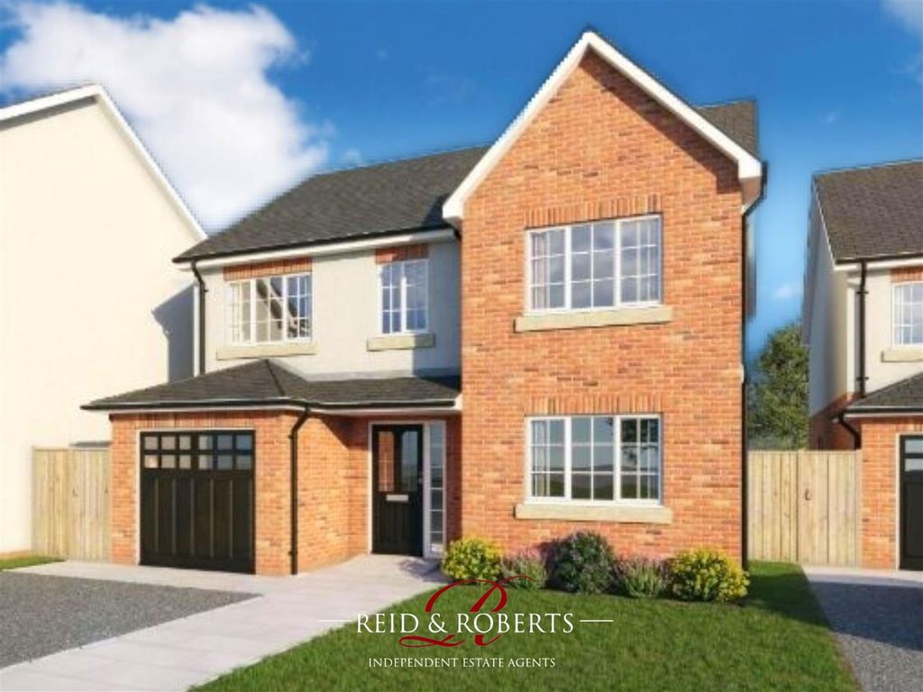 4 bed detached house for sale in Summerhill Farm, Caerwys, Mold CH7, £365,000