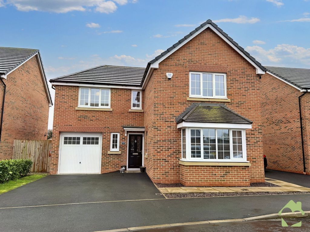4 bed detached house for sale in The Sidings, Barton, Preston PR3, £359,995
