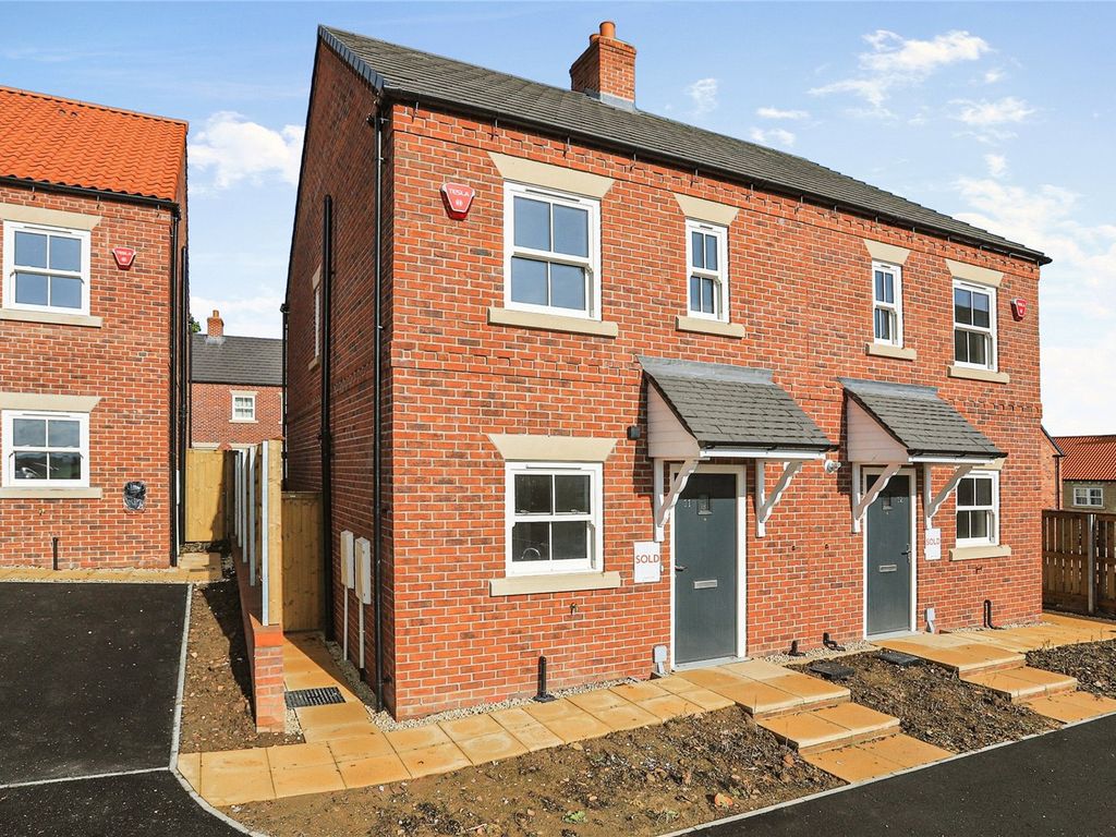 New home, 2 bed semi-detached house for sale in Meadowgate, Burton Leonard, Harrogate HG3, £135,000
