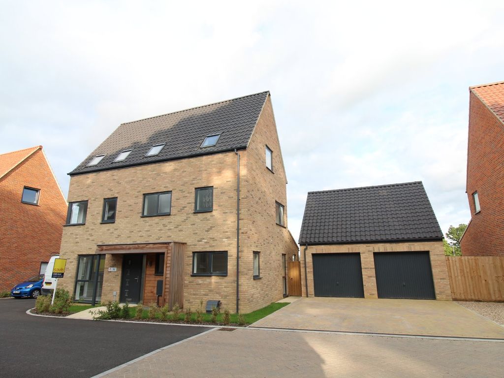 New home, 4 bed semi-detached house for sale in Plot 36 Milestones, Poringland, Norwich NR14, £465,000