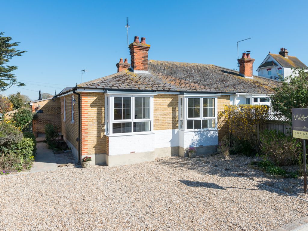 3 bed semi-detached bungalow for sale in Fitzroy Road, Tankerton, Whitstable CT5, £515,000
