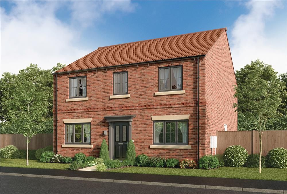 New home, 4 bed detached house for sale in "Lingwood" at Berrywood Road, Duston, Northampton NN5, £500,000