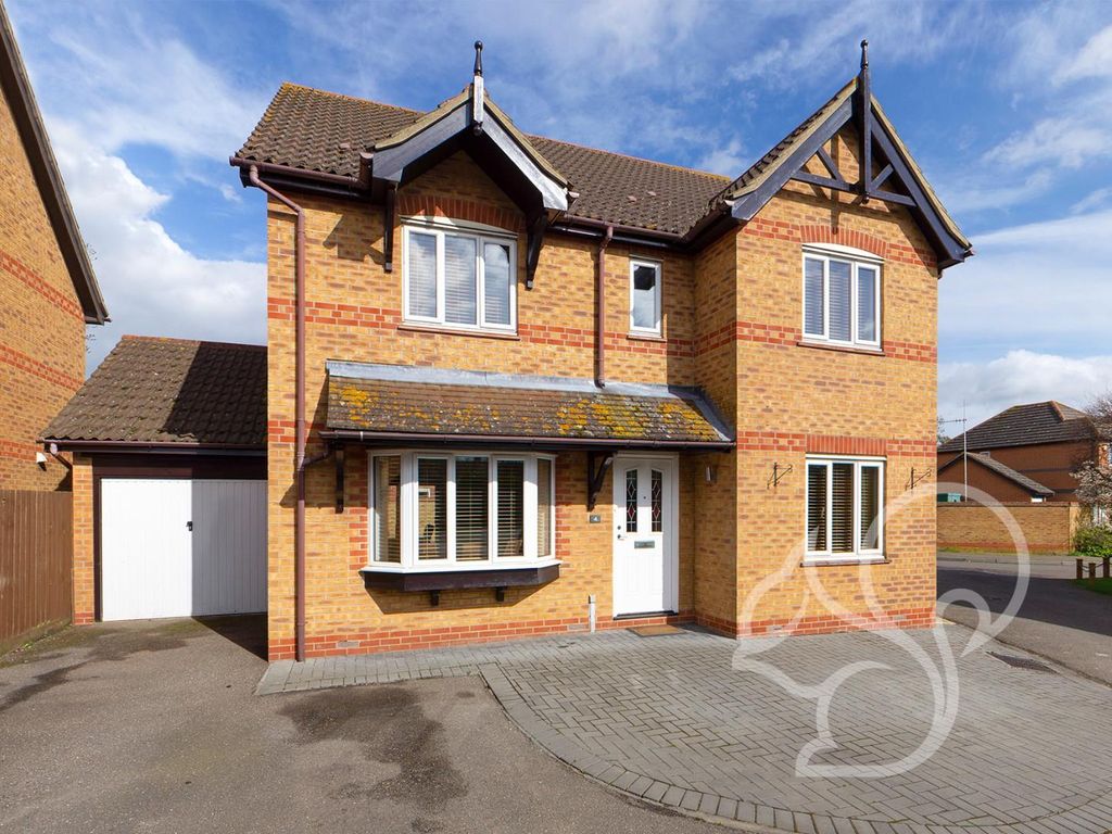 4 bed detached house for sale in Barrell Close, Frating, Colchester CO7, £375,000