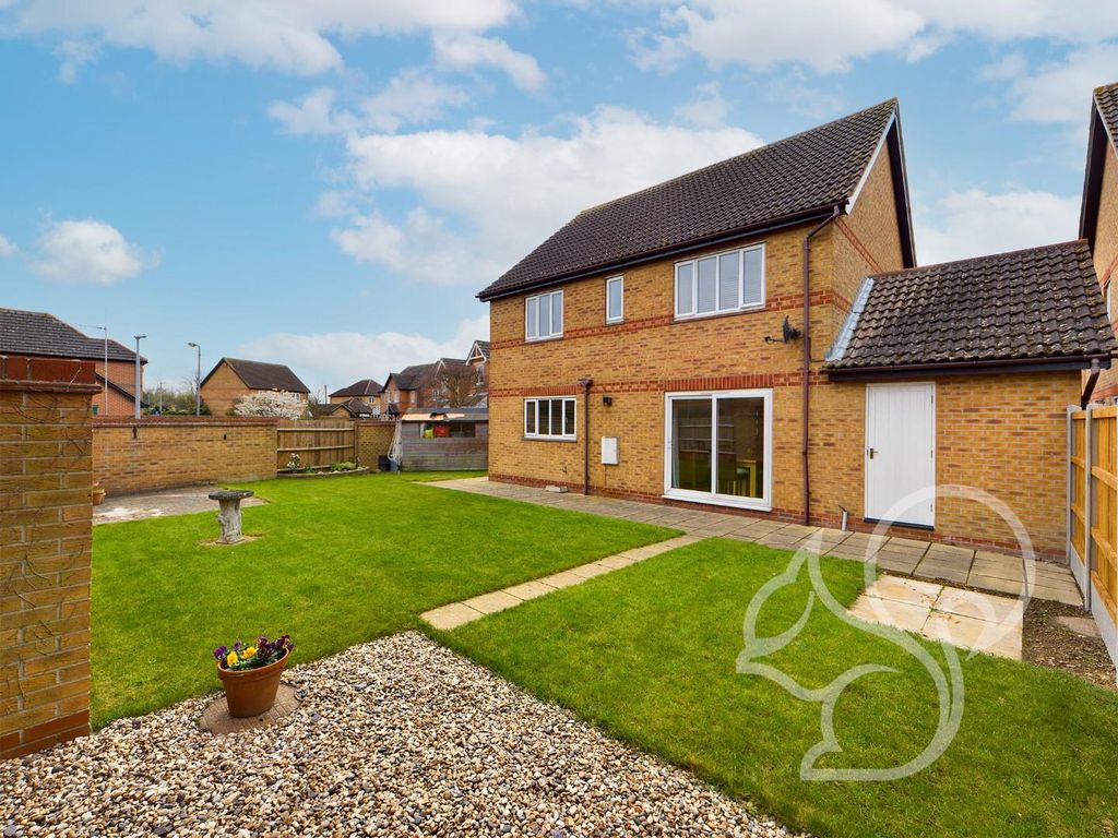 4 bed detached house for sale in Barrell Close, Frating, Colchester CO7, £375,000