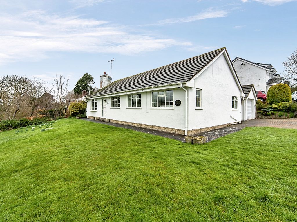4 bed bungalow for sale in Cilcain Road, Pantymwyn, Mold, Flintshire CH7, £375,000