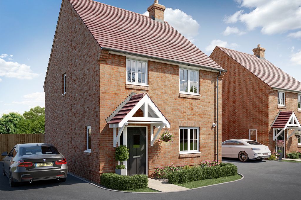 New home, 3 bed detached house for sale in "The Fincham" at Boorley Park, Botley SO32, £420,000