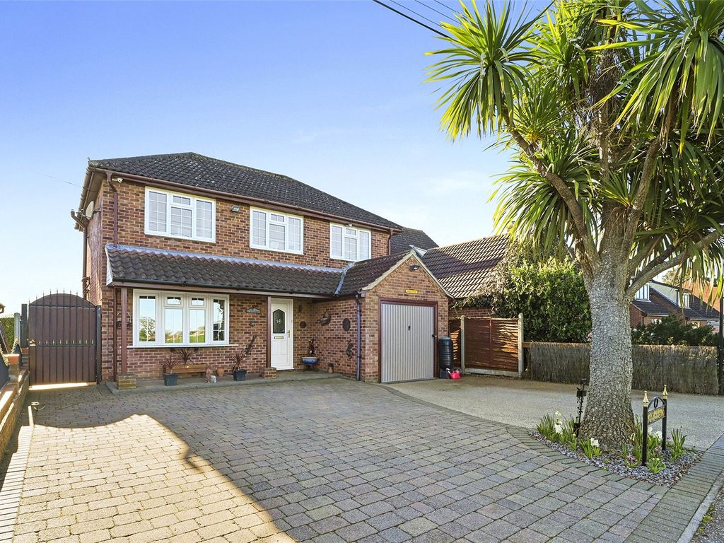 4 bed detached house for sale in Shop Road, Little Bromley, Manningtree, Essex CO11, £425,000