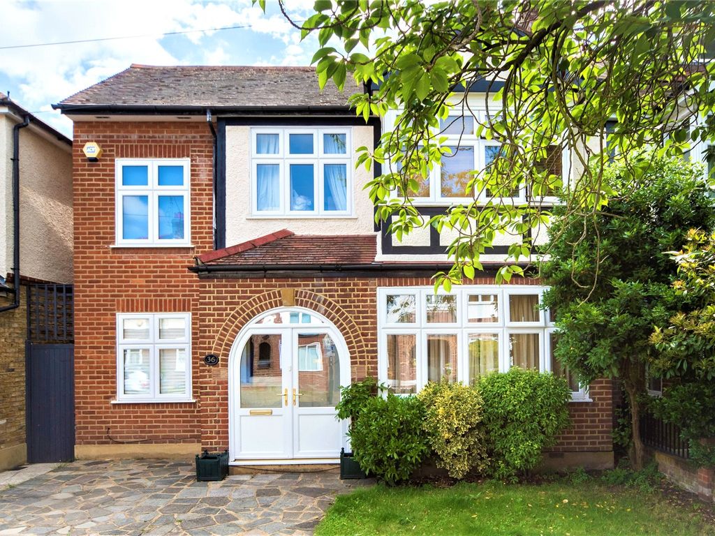 4 bed semi-detached house for sale in Chelwood Gardens, Kew, Surrey TW9, £1,585,000