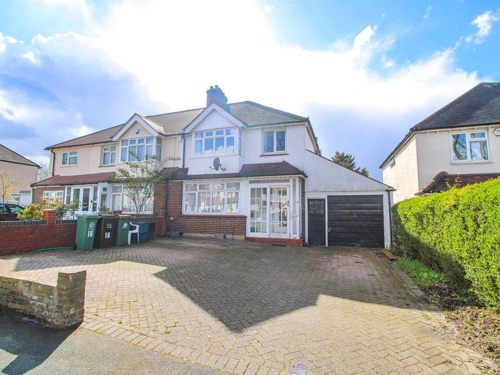 3 bed semi-detached house for sale in Foresters Drive, Wallington SM6, £600,000