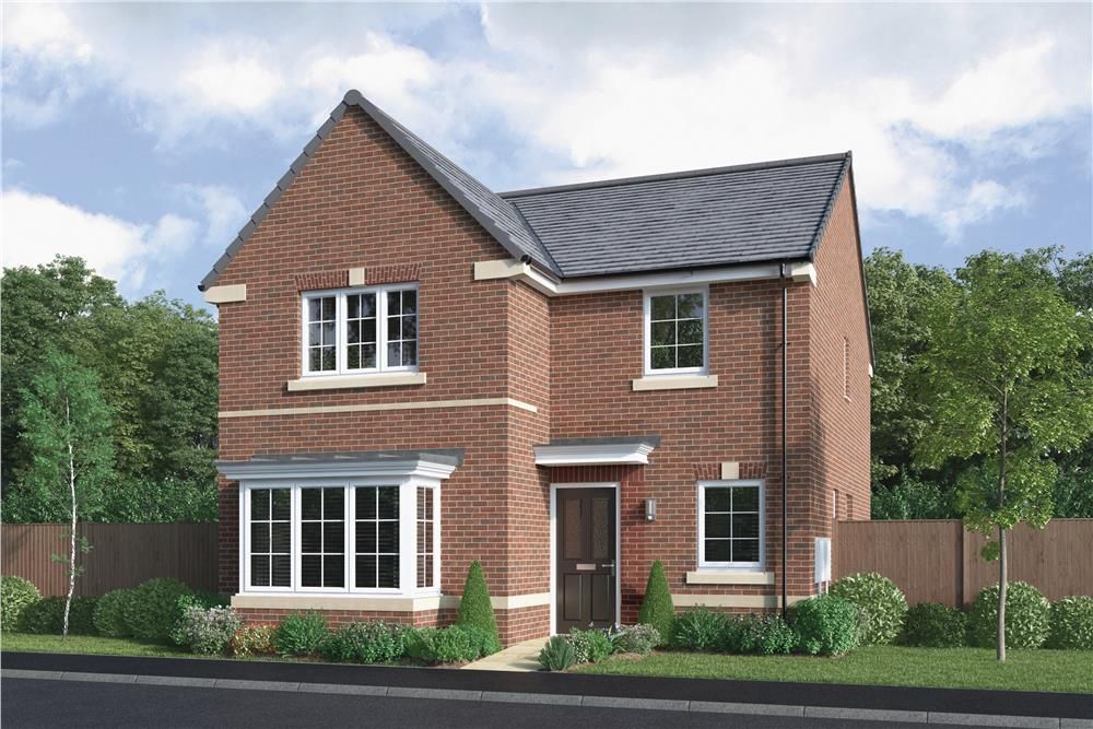 New home, 4 bed detached house for sale in "Oakwood" at Balk Crescent, Stanley, Wakefield WF3, £394,995