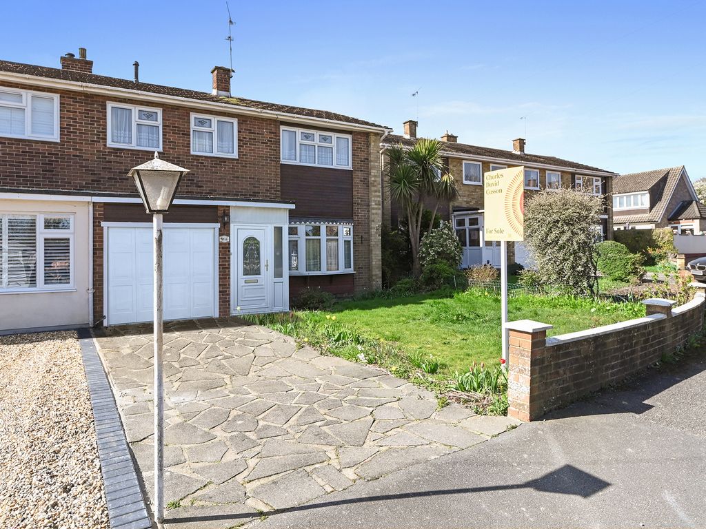 3 bed semi-detached house for sale in Nursery Road, Hook End, Brentwood CM15, £450,000