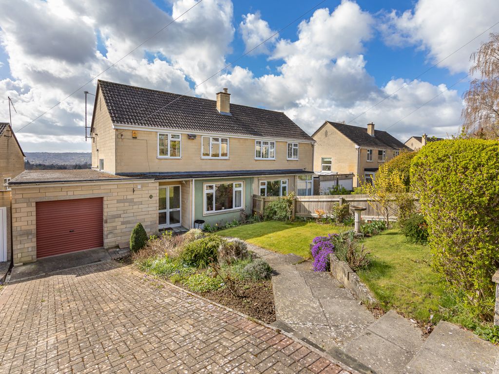 3 bed semi-detached house for sale in Greenacres, Bath BA1, £485,000