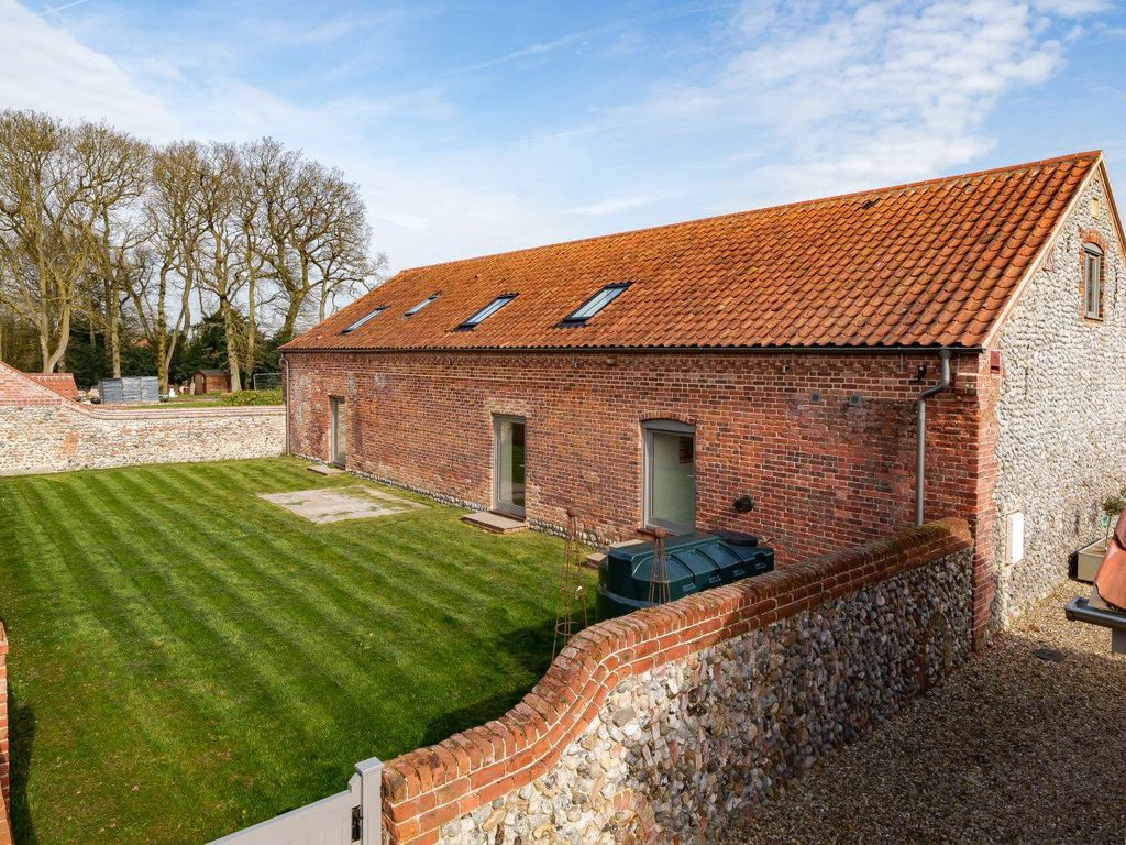 New home, 4 bed barn conversion for sale in Manor Farm Barns, Bessingham, Norwich, Norfolk NR11, £995,000