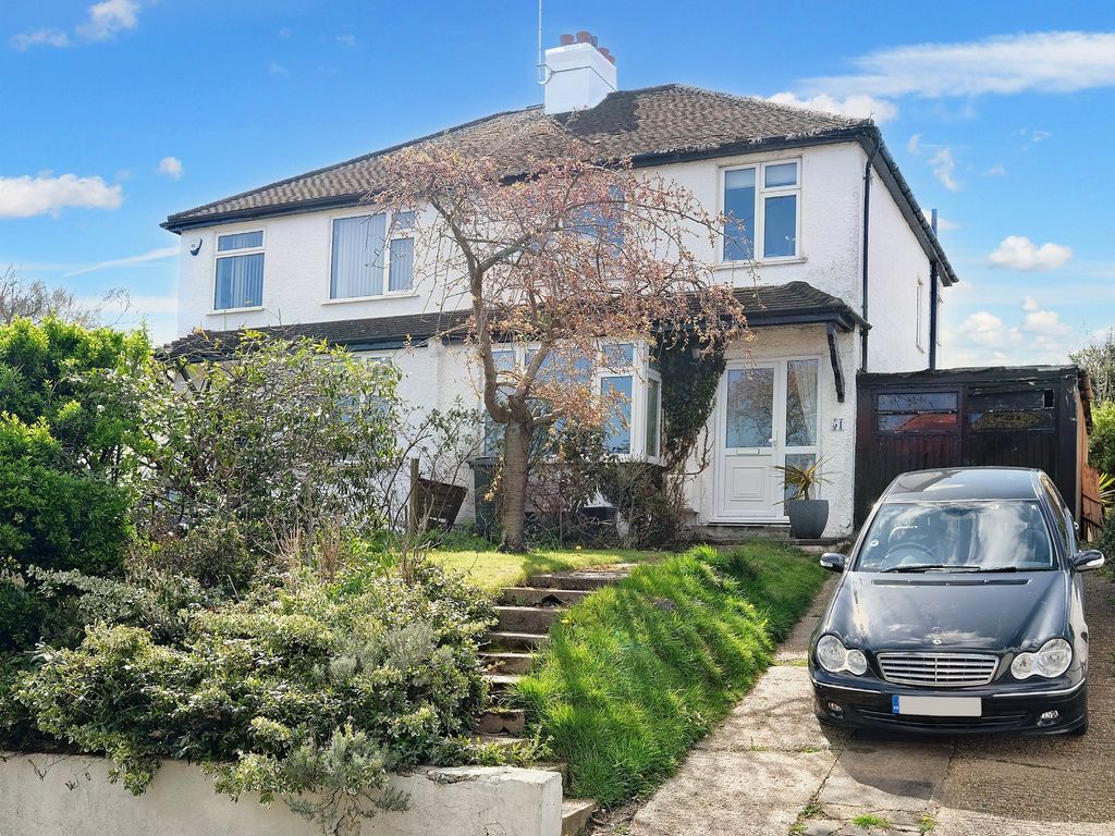 3 bed semi-detached house for sale in Marion Crescent, Orpington BR5, £435,000