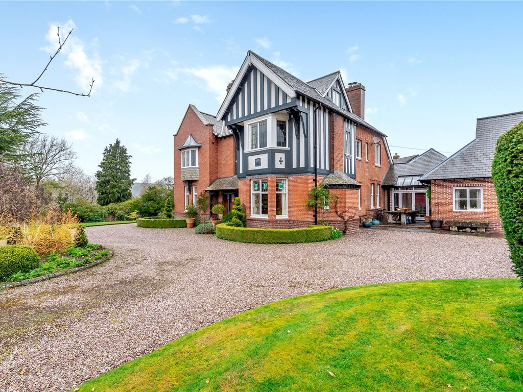 6 bed detached house for sale in Llandinam, Powys SY17, £895,000