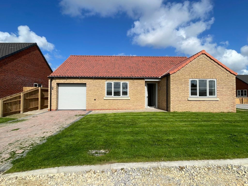 New home, 3 bed detached bungalow for sale in Main Road, Quadring, Spalding PE11, £345,000