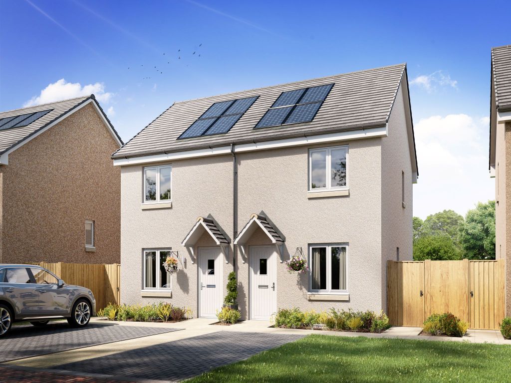 New home, 2 bed terraced house for sale in "The Portree" at Carnoustie DD7, £174,000