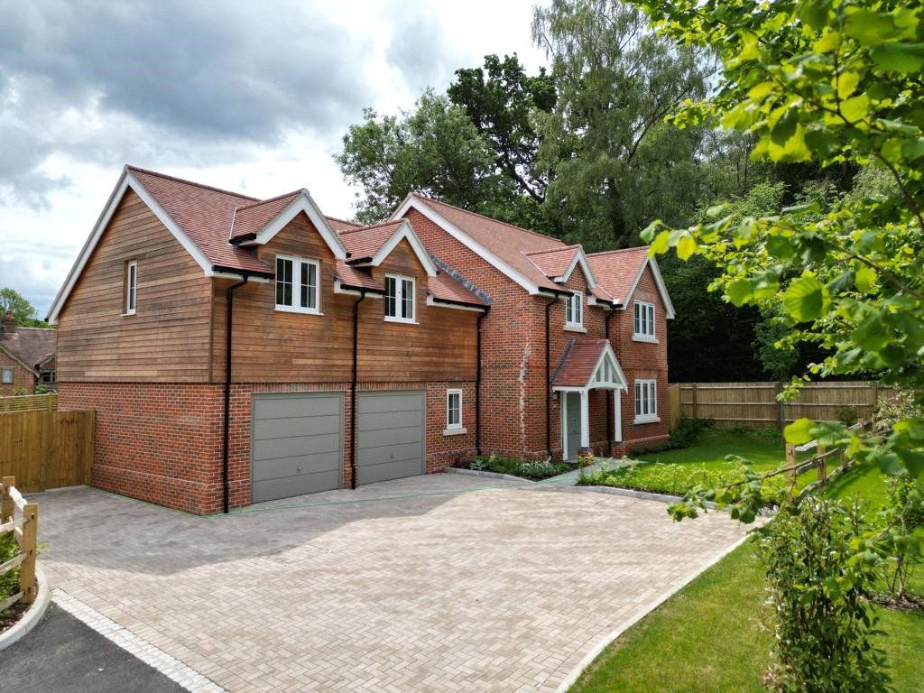 New home, 4 bed country house for sale in Saunders Lane, Awbridge, Romsey SO51, £995,000