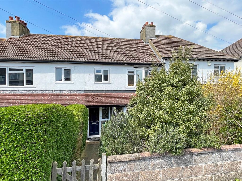 3 bed terraced house for sale in Bevendean Crescent, Brighton BN2, £345,000