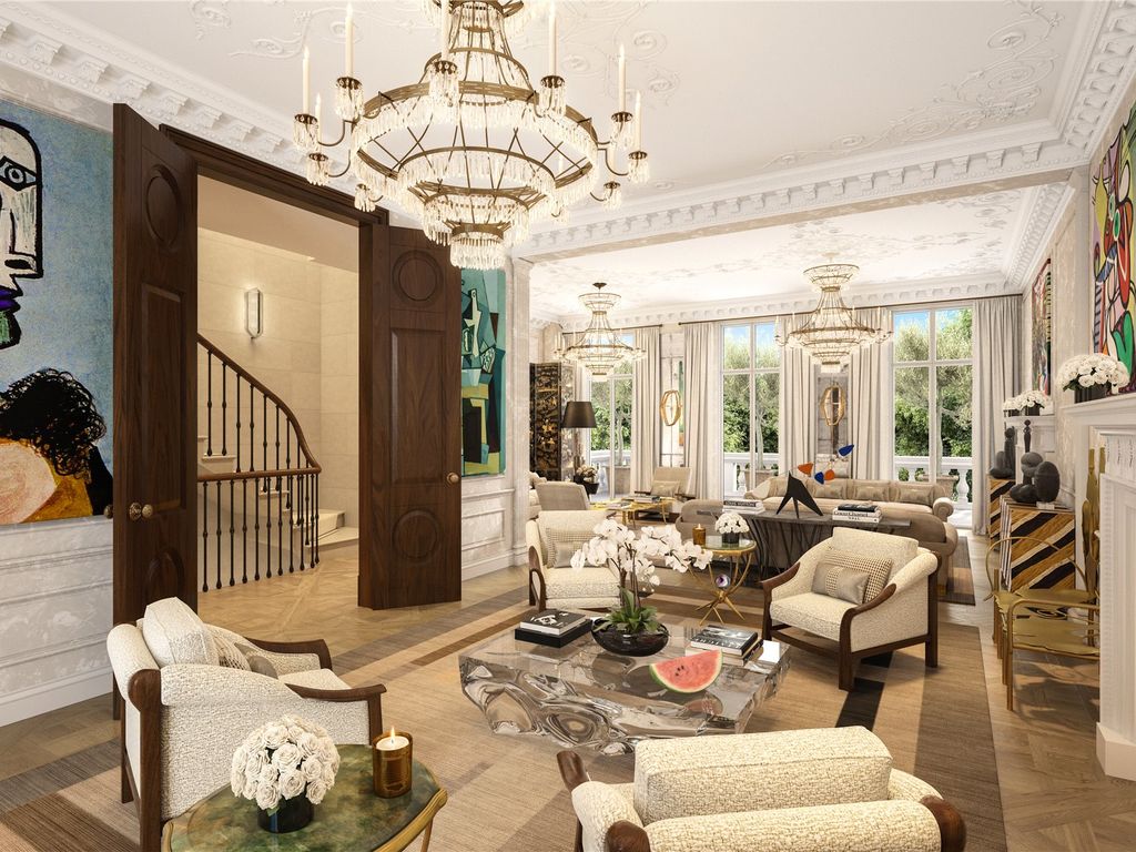 10 bed terraced house for sale in Lowndes Square, London SW1X, £25,000,000