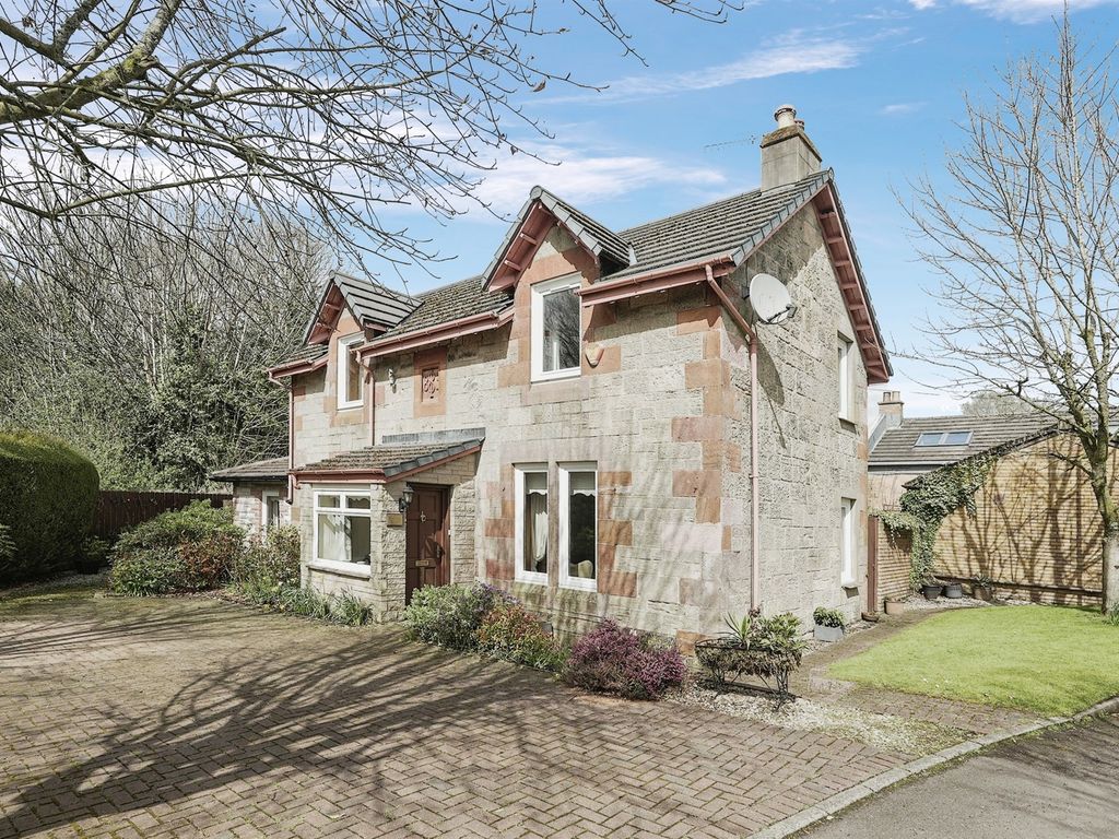 4 bed detached house for sale in Smithy Road, Cardross, Dumbarton G82, £415,000
