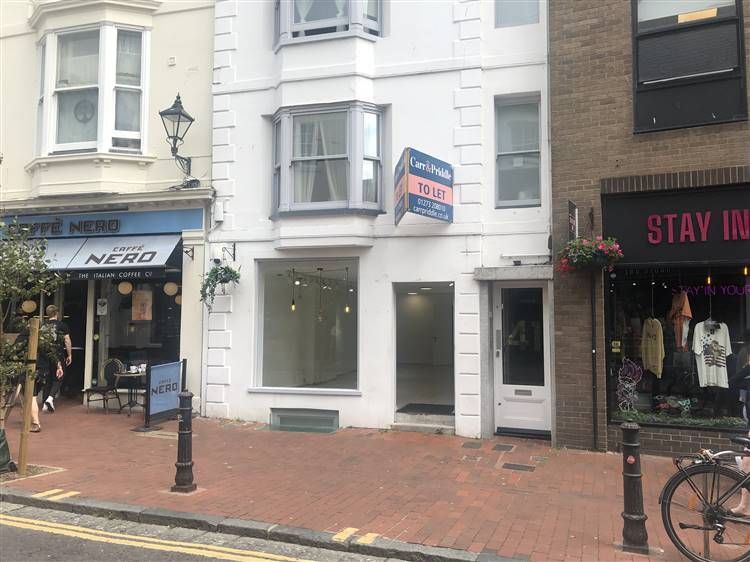 Retail premises to let in Bond Street, Brighton BN1, £45,000 pa