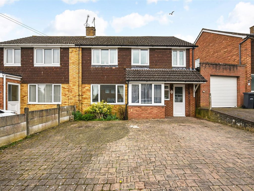 4 bed semi-detached house for sale in Corunna Main, Andover SP10, £375,000