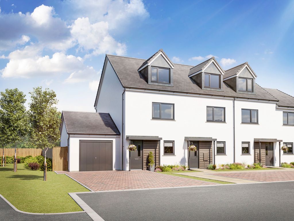 New home, 3 bed terraced house for sale in Reayrt Mie, Ballasalla IM9, £341,950