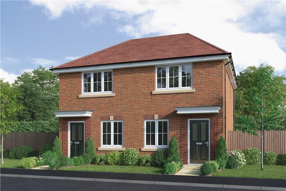 New home, 2 bed mews house for sale in "The Fairmont" at Sandyford Avenue, North Shields NE29, £179,950