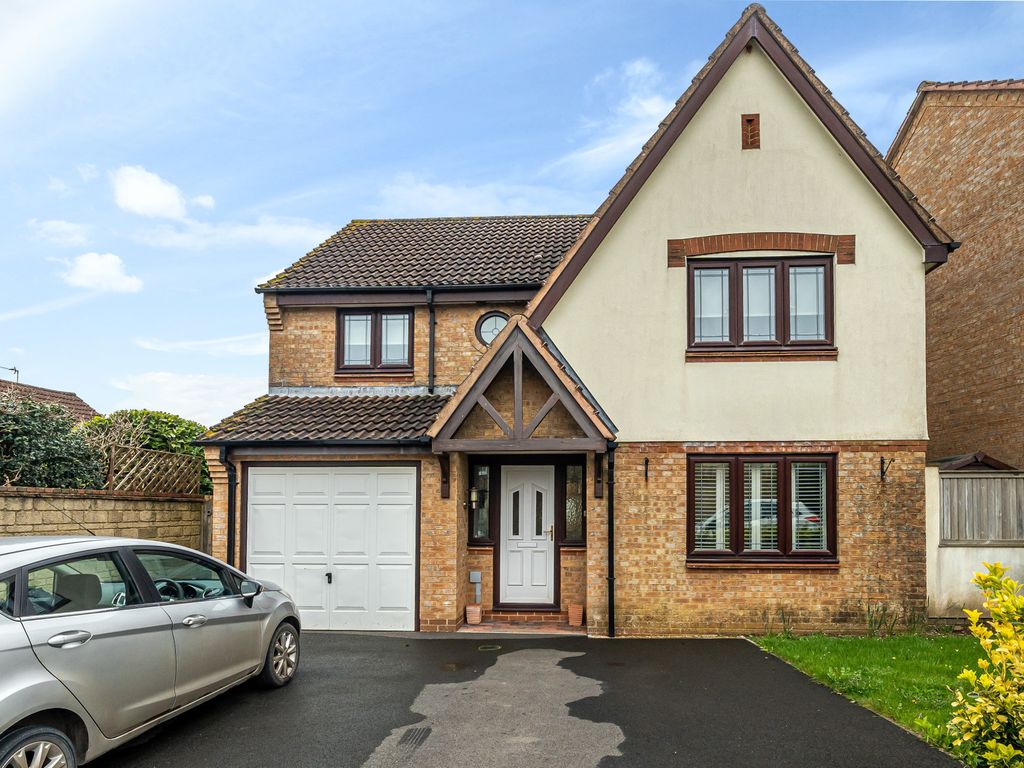 4 bed detached house for sale in Sheppards Walk, Chilcompton, Radstock, Somerset BA3, £475,000
