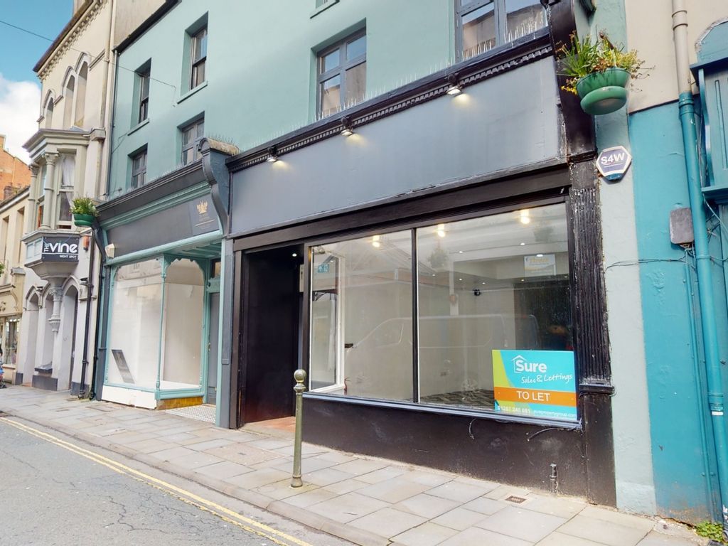 Retail premises to let in King Street, Carmarthen, Carmarthenshire SA31, £9,000 pa