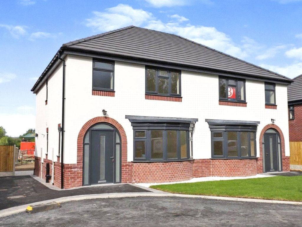 New home, 3 bed semi-detached house for sale in Williams Way, Chesterfield Road, Temple Normanton, Chesterfield S42, £249,950