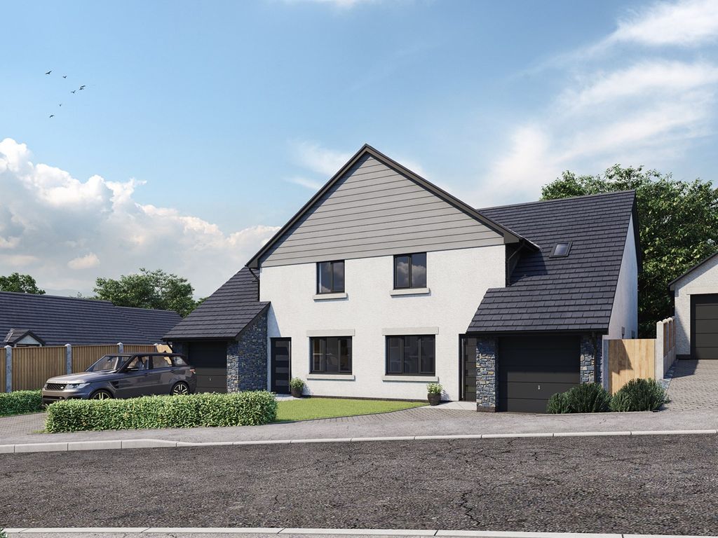 New home, 3 bed semi-detached house for sale in Hoggan Park, Brecon, Brecon LD3, £330,000